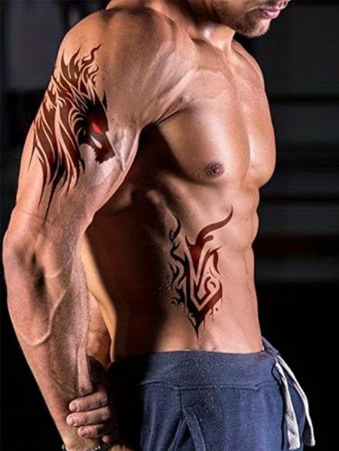 Tribal Totem Temporary Tattoos